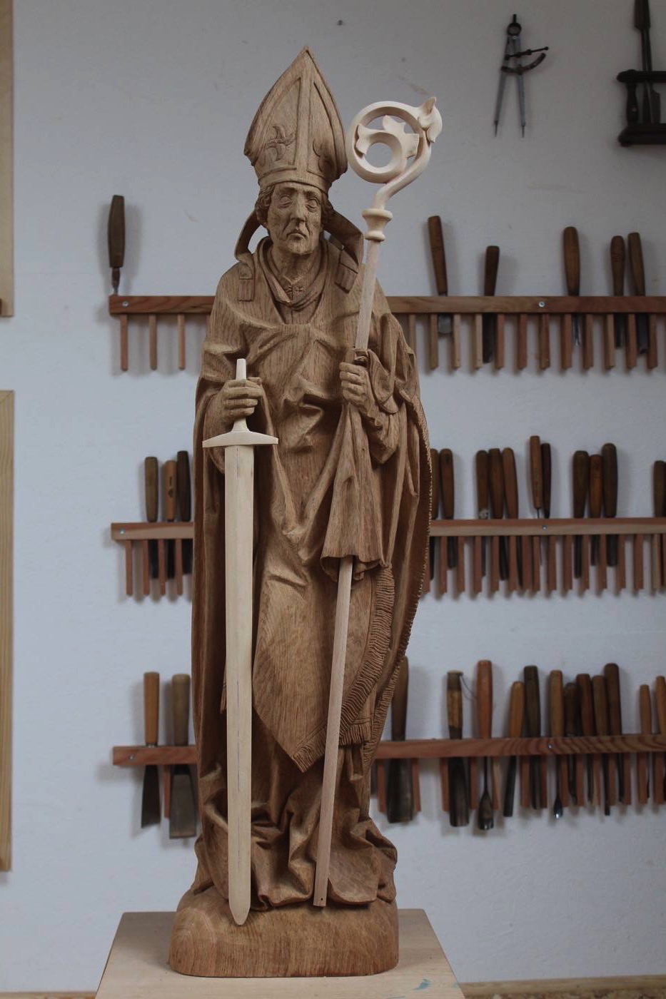 Heiliger Kilian (Riemenschneider Kopie) 2015