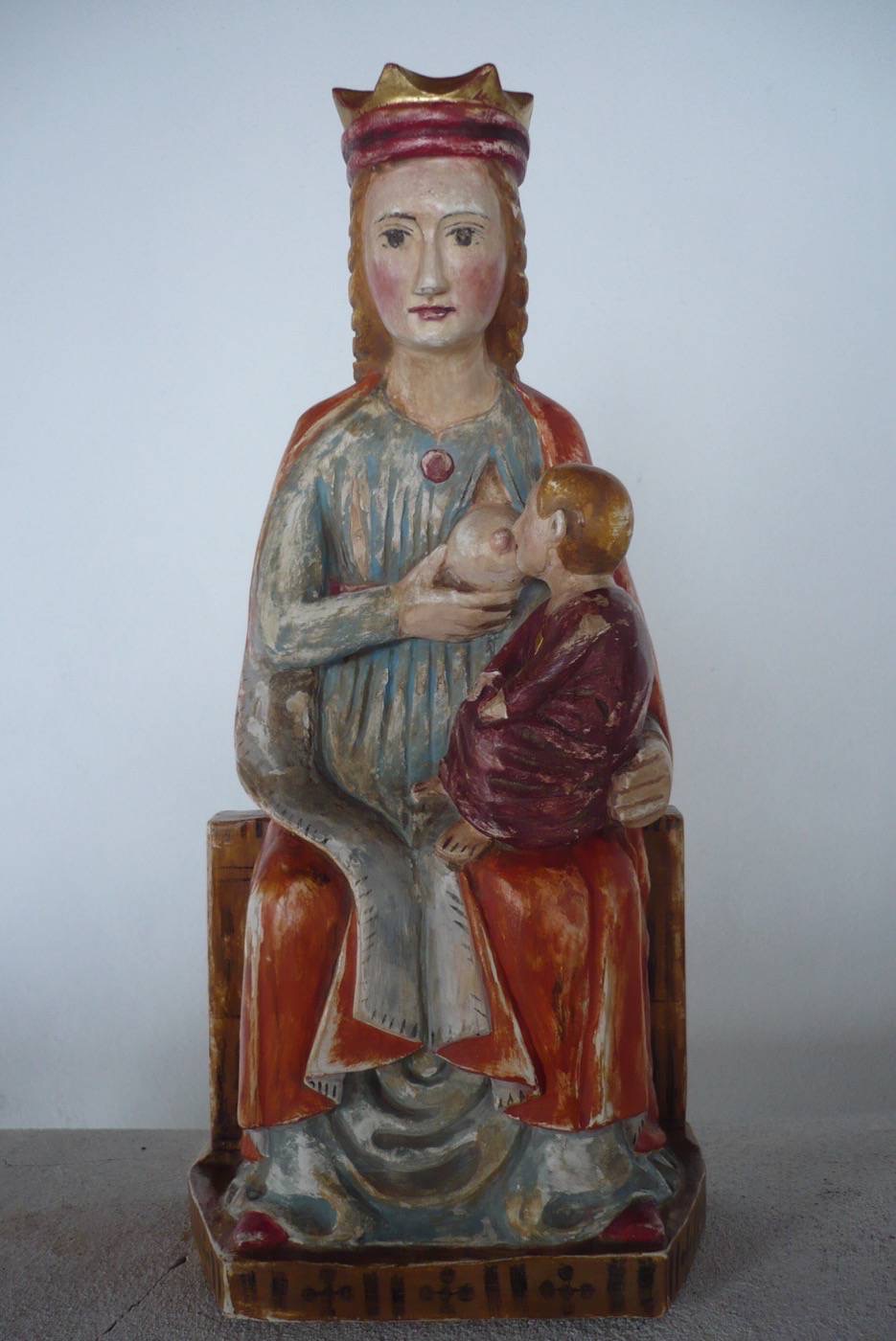 Kopie Romanische Madonna Laatsch : Südtirol