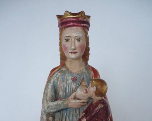 Kopie Romanische Madonna Laatsch : Südtirol